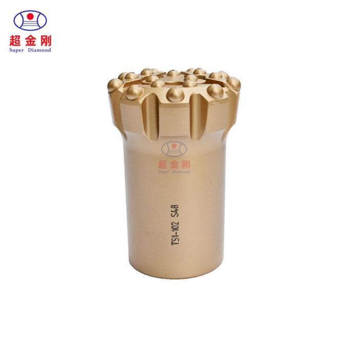 Bench Drilling 3′′ 4′′ 5′′ 6′′ Button Bit Threaded Drill Bit DTH Bits