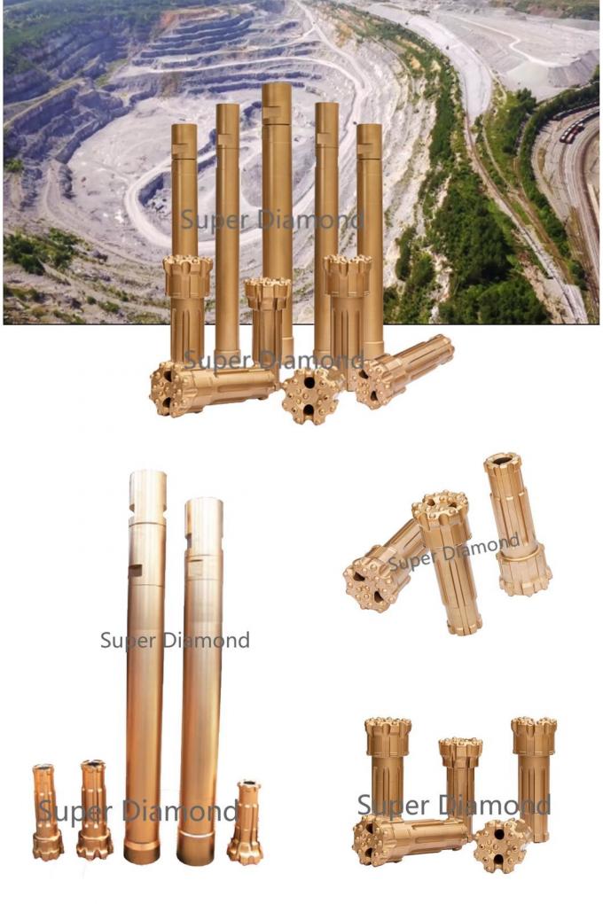 Marteau De Forage Ql40A DTH Hammer Pression D′ Air Haut Sans Clapet De Pied