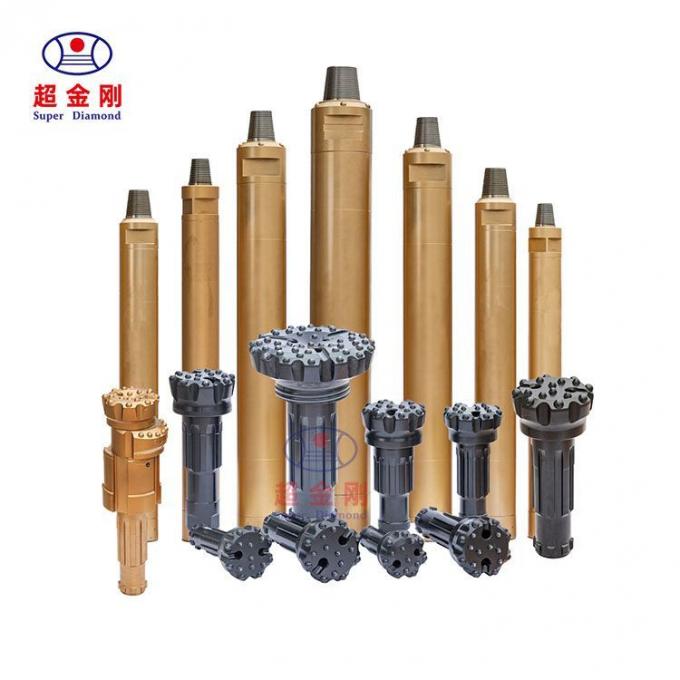 Martelo E Bit DTH 3", 4", 5" Perforació N De Roca/Minerí a/Broca De Martillo Borewell De Cantera