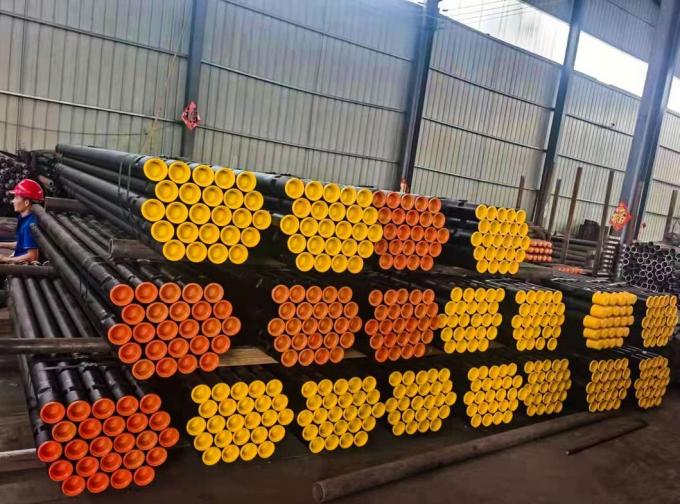 Drill Rod 76mm Diameter 5mm Wall Thickness 2 3/8′′ Ipa Reg Thread 3 Meters Drill Pipe