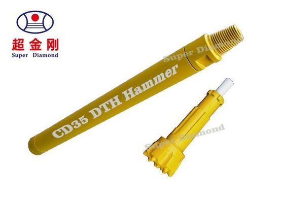 110mm DHD 3.5 DTH 광산 돌 뚫기 도구 가공 과정 110mm 차원