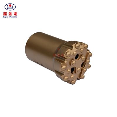 鍛造製造プロセス T51 102mm 4 インチ合金鋼ボタン DTH 掘削効率のためのドリルビット