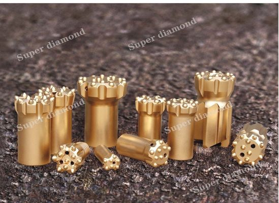 Alloy Steel Bench Drilling R32 Button Bit for Exploitation Mining ISO 9001 2000 Certification