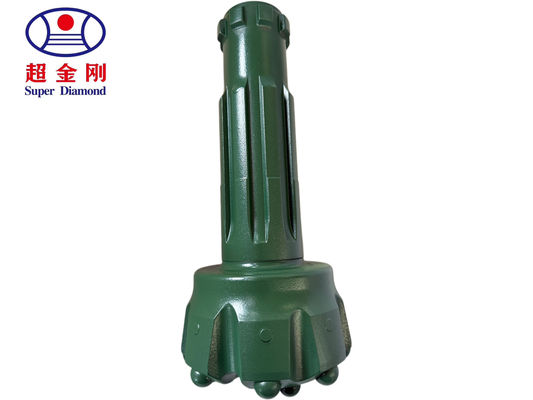DHD 340 Mining DTH Hammer Bit Rock Borehole Haute pression d'air avec certification ISO 9001 2008 acier allié